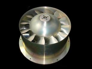 High Speed Axial Fan Design:  Designed at Barber Nichols, Inc.