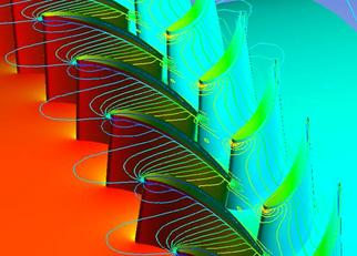 Axial Turbine Design:  Stator - Rotor CFD Analysis